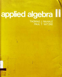 Applied Algebra II