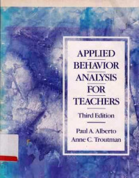 Applied Behavior Analysis for Teachers