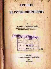 Applied Electrochemistry