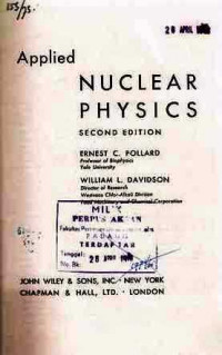 Applied Nuclear Physics