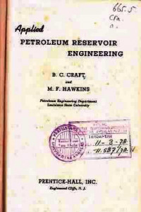 Applied Petroleum Reservoir Engineering