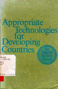 Appropriate tecnologies for developing countries