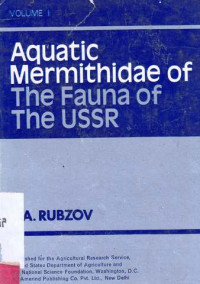 Aquatic Mermithidae of the Fauna Of the USSR