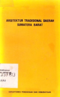 Arsitektur Tradisional Daera Sumatera Barat