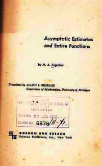 Asymptotic Estimates and Entire Functions