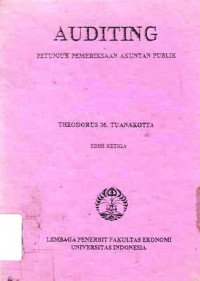 Auditing : Petunjuk Pemeriksaan Akuntan Publik