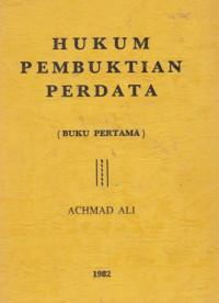 Hukum Pembuktian Perdata