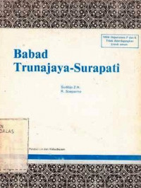 Babad Trunajaya-Surapati