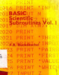 Basic Scientific Subroutines