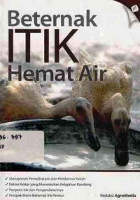 Beternak Itik Hemat Air