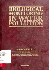 Biological Monitoring In Water Pollution