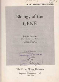 Biology Of The Gene