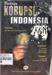 Budaya Korupsi Ala Indonesia