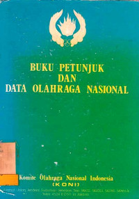 Buku Petunjuk dan Data Olahraga Nasional