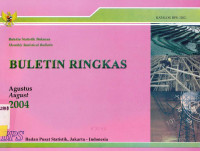 Buletin Ringkas  BPS Agustus 2004