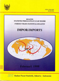 Buletin Statistik Perdagangan Luar Negeri Impor Nopember 2000