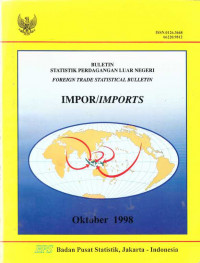 Buletin Statistik Perdagangan Luar Negeri Impor Oktober 1998