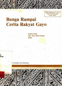 Bunga Rampai Cerita Rakyat Gayo