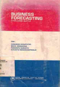 Business Forecasting Vol. Satu