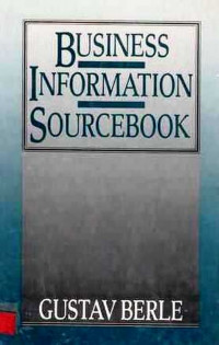 Business Information Sourcebook