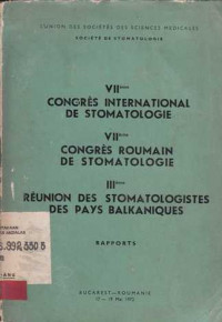 CONGRES International De Stomatologie