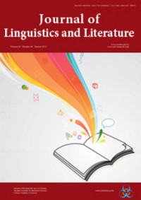 Journal of Linguistic and Literature Unand : Vol 3, No 2 (2019)