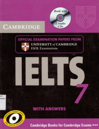 Examination papers from university of cambridge esol examinations : English for speakers of other languages