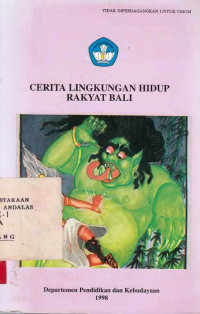 Cerita Lingkungan Hidup Rakyat Bali