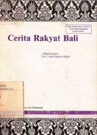 Cerita Rakyat Bali