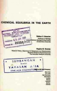 Chemical Equilibria in the Earth