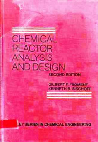 Chemical Reactor Analysis And Design