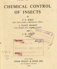 Chemical control of insects