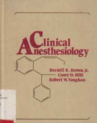 Clinical Anesthesiology