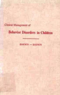 Behavior Disorders In Children