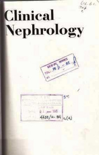 Clinical Nephrology