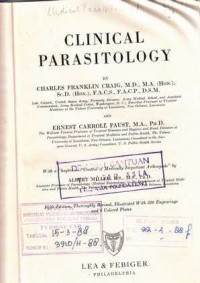 Clinical Parasitology