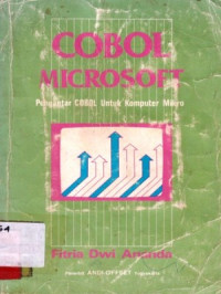 Cobol Microsoft : Pengantar Cobol Untuk Komputer Mikro