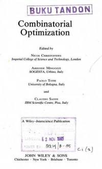 Combinatorial Optimization