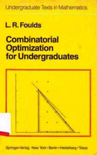 Combinatorial Optimization for Undergraduates