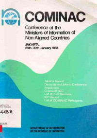 COMINAC Conference of The Ministers of Information of Non-Aligned Countries