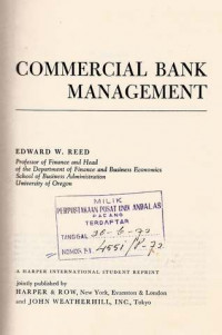 Commercial Bank Management