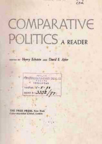 Comparative Politics   A Reader