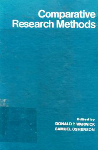 Comparative Research Methods