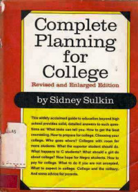 Complete Planning for College