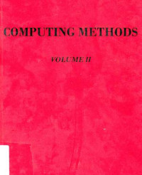 Computing methods vol. 11