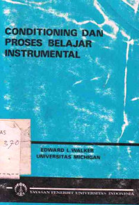 Conditioning dan Proses Belajar Instrumental