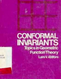 Conformal Invariants Topics In Geometric Function Theory