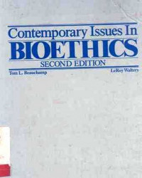 Contemporary Issues in Bioethics