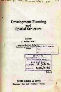 DEVELOPMENT Planning and spatial structure