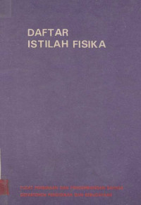 Daftar Istilah Fisika